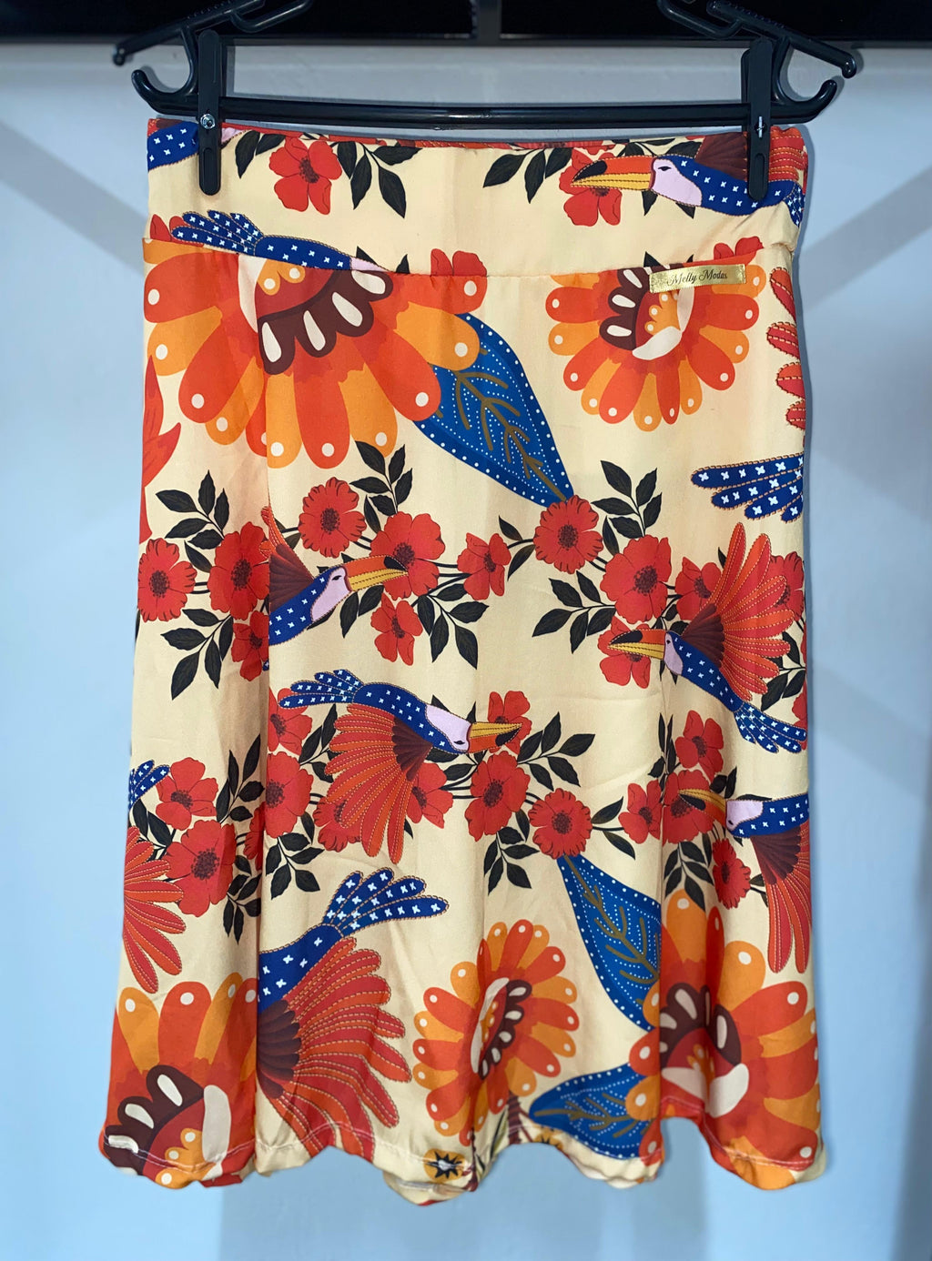 Saia Estampada Tropical