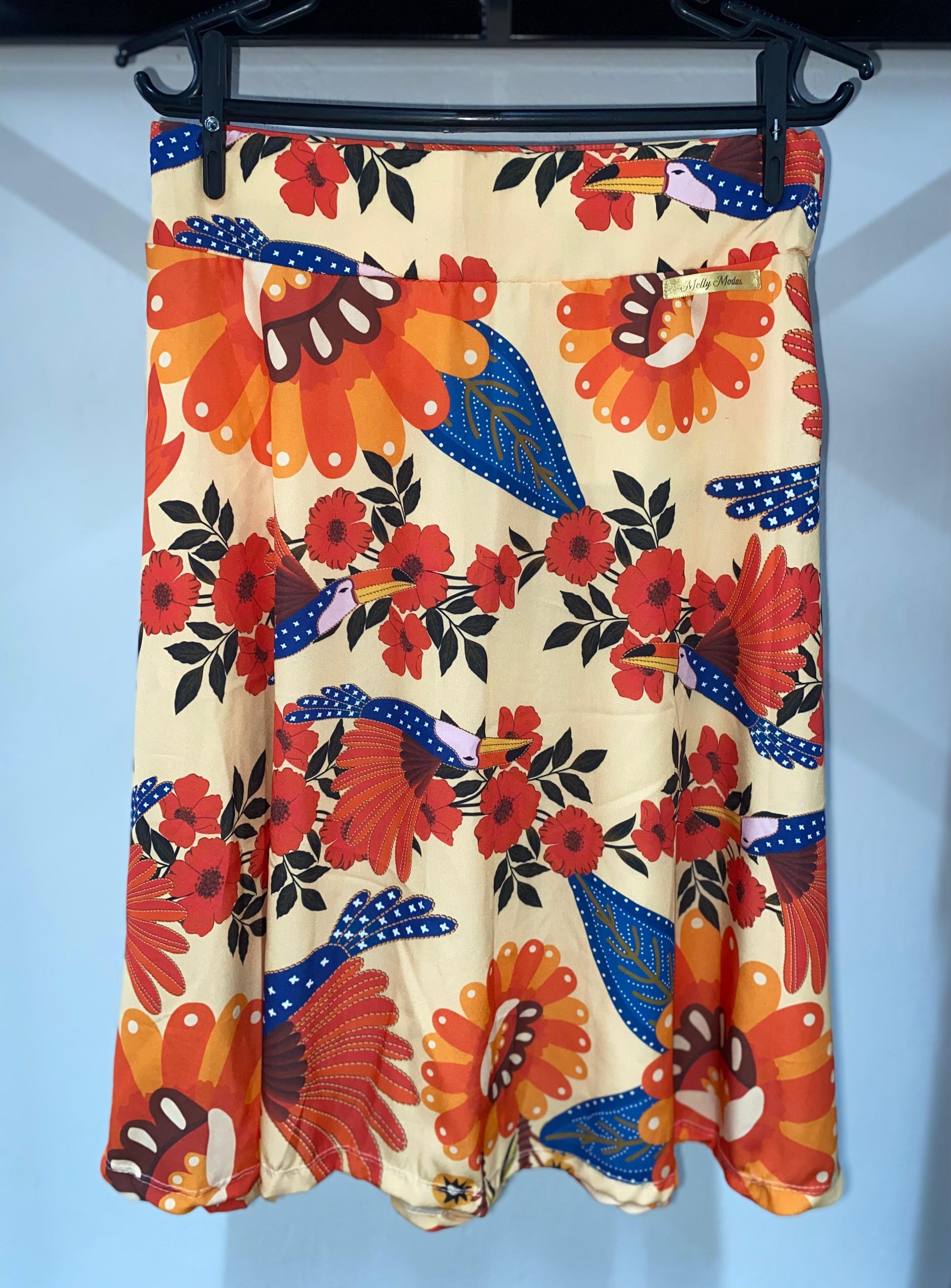 Saia Estampada Tropical