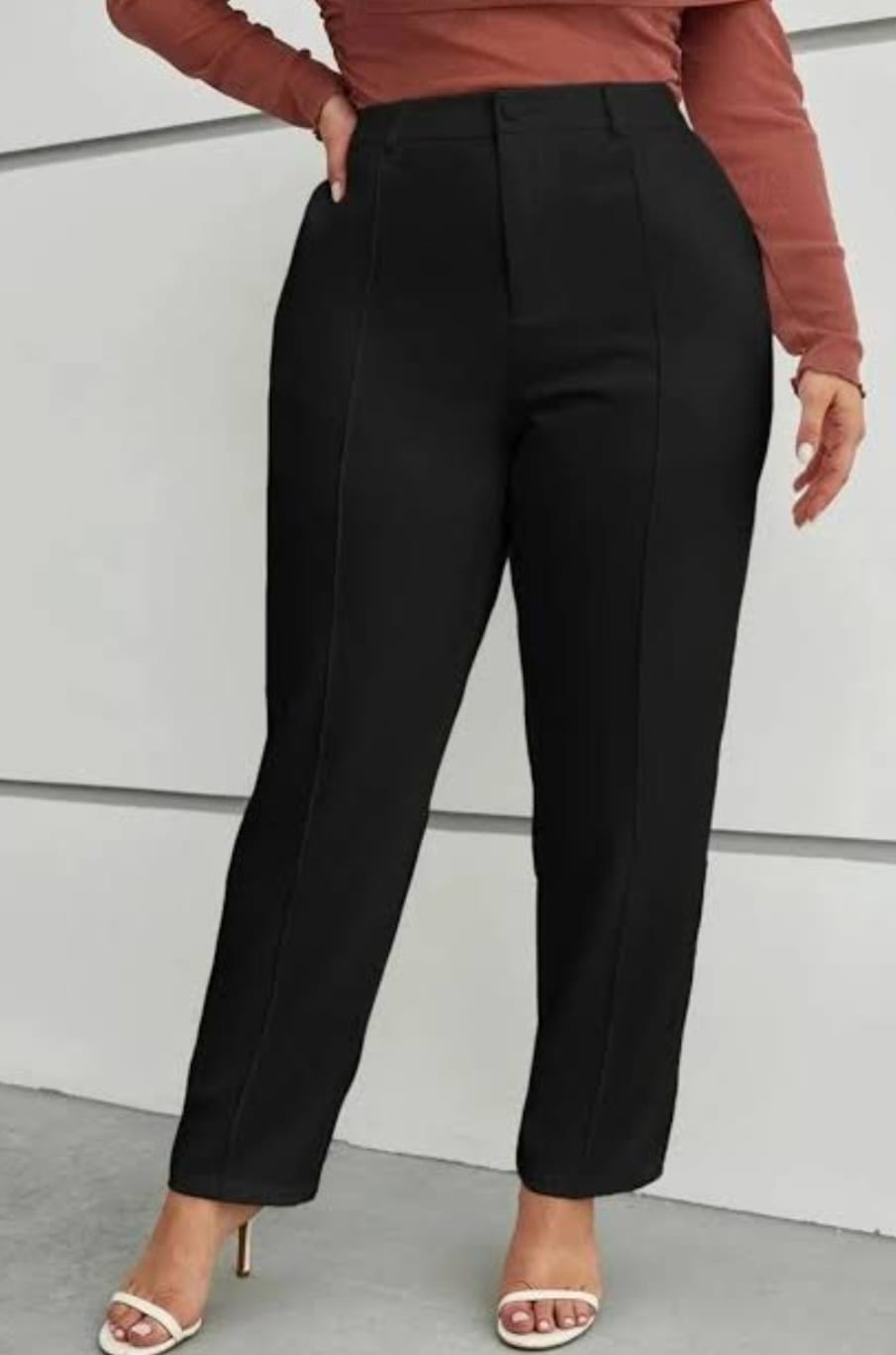 Calça Alfaiataria Feminina Preto