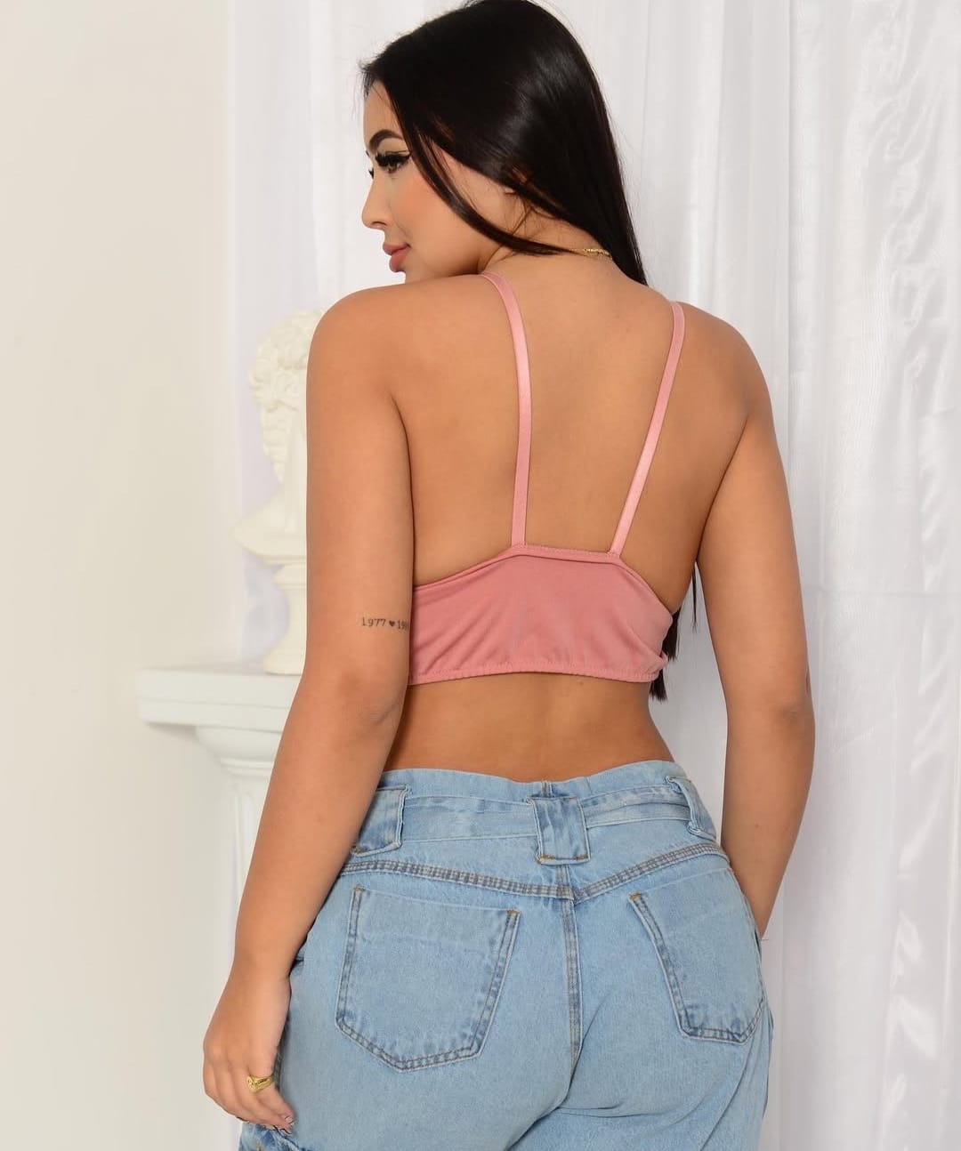 Top Sutiã Renda Sem Bojo Fashion com Toque Sexy