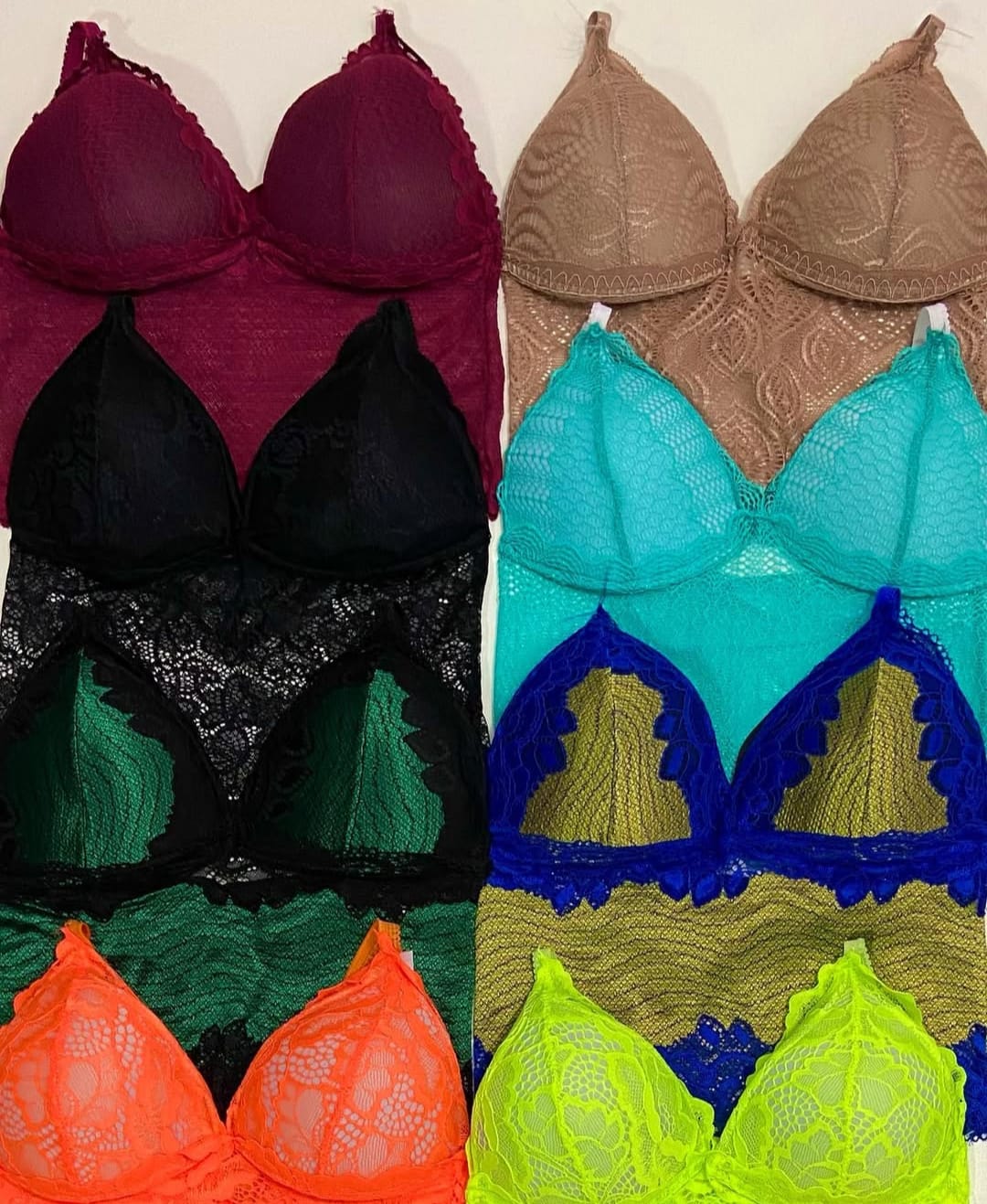 Top Sutiã Com Renda Fashion com Toque Sexy