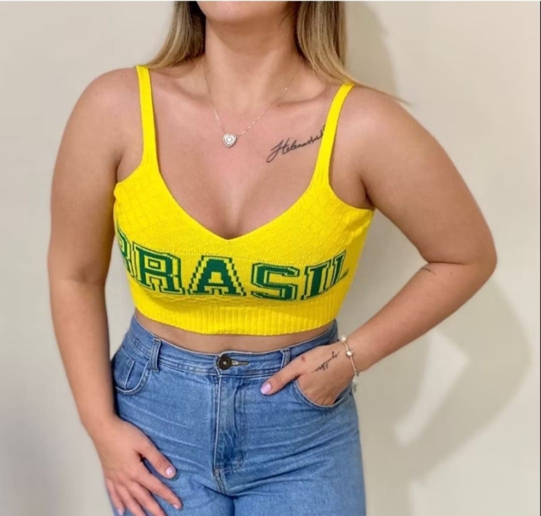 Top Tricot Brasil Look Moderno e Confortável