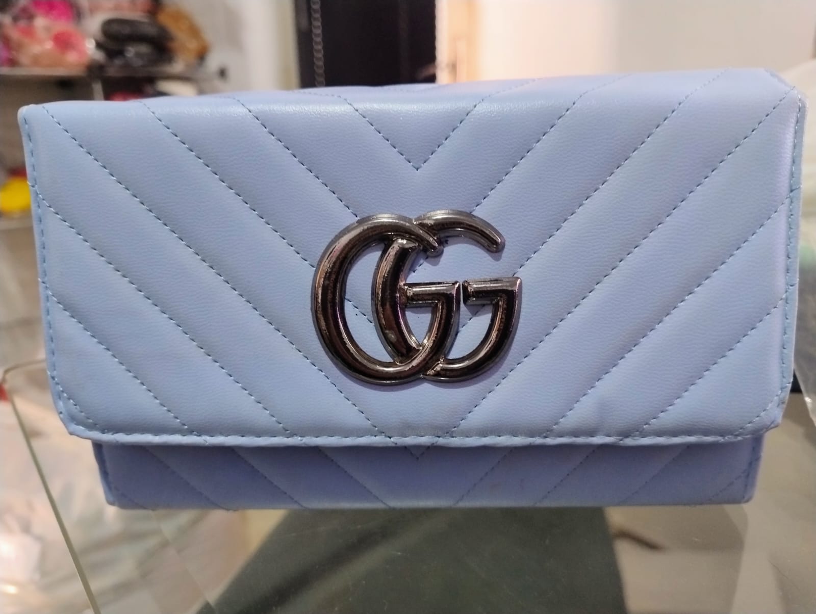 Bolsa Clutch com Corrente Estilo Noturno e Sofisticado