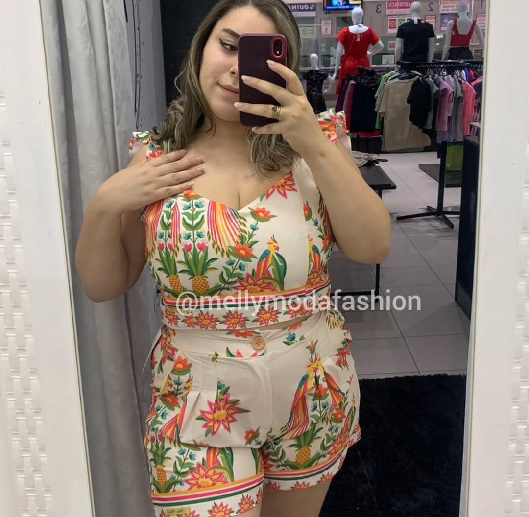 Conjunto Estampado Feminino Farm Alfaiataria