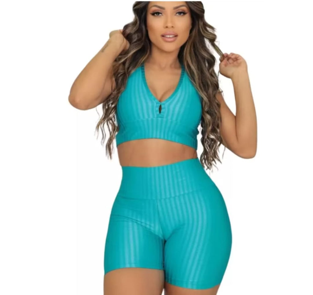 Conjunto Feminino de Academia B&B 3D