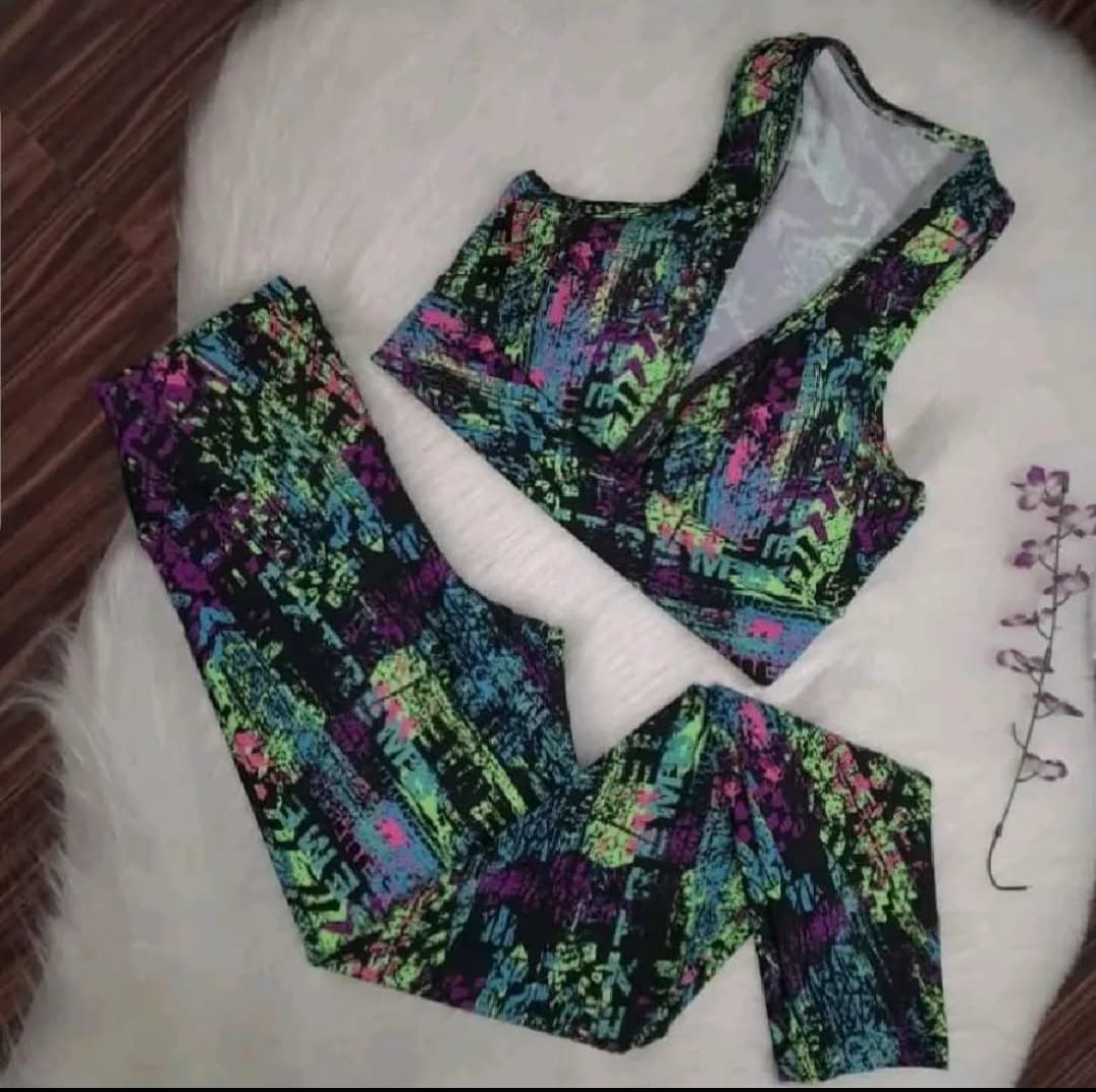 Conjunto Feminino Bella Fitness Estampados