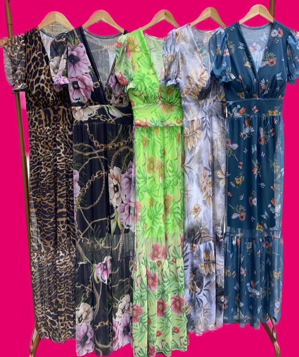 Vestido Longo Tule com Forro Romântica, Fluida e Atemporal