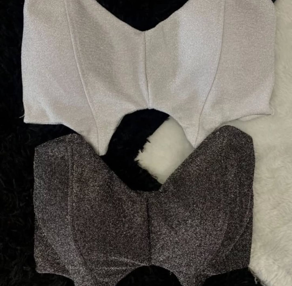 Cropped Lurex Morceguinho Perfeito para Festas e Eventos