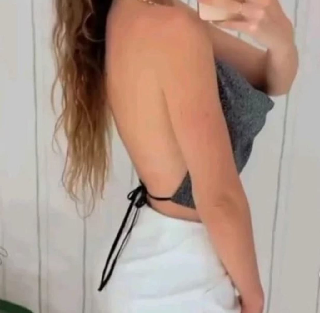 Cropped Lurex Corrente Movimento e Delicadeza no Look