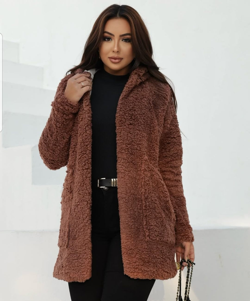 Casaco Teddy Feminino Estilo e Conforto para Dias Frios