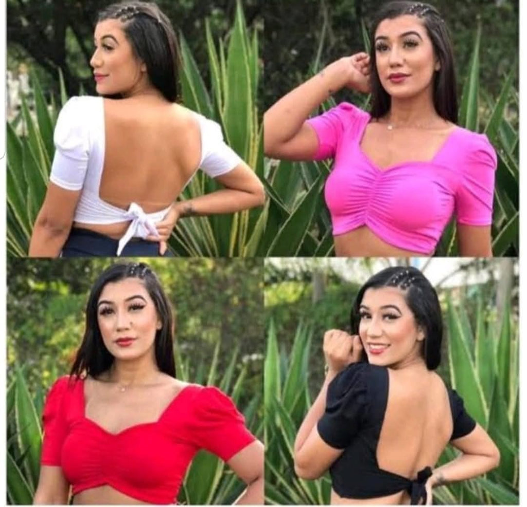 Cropped Lycra Neon Princesa Moderno para Diversos Looks