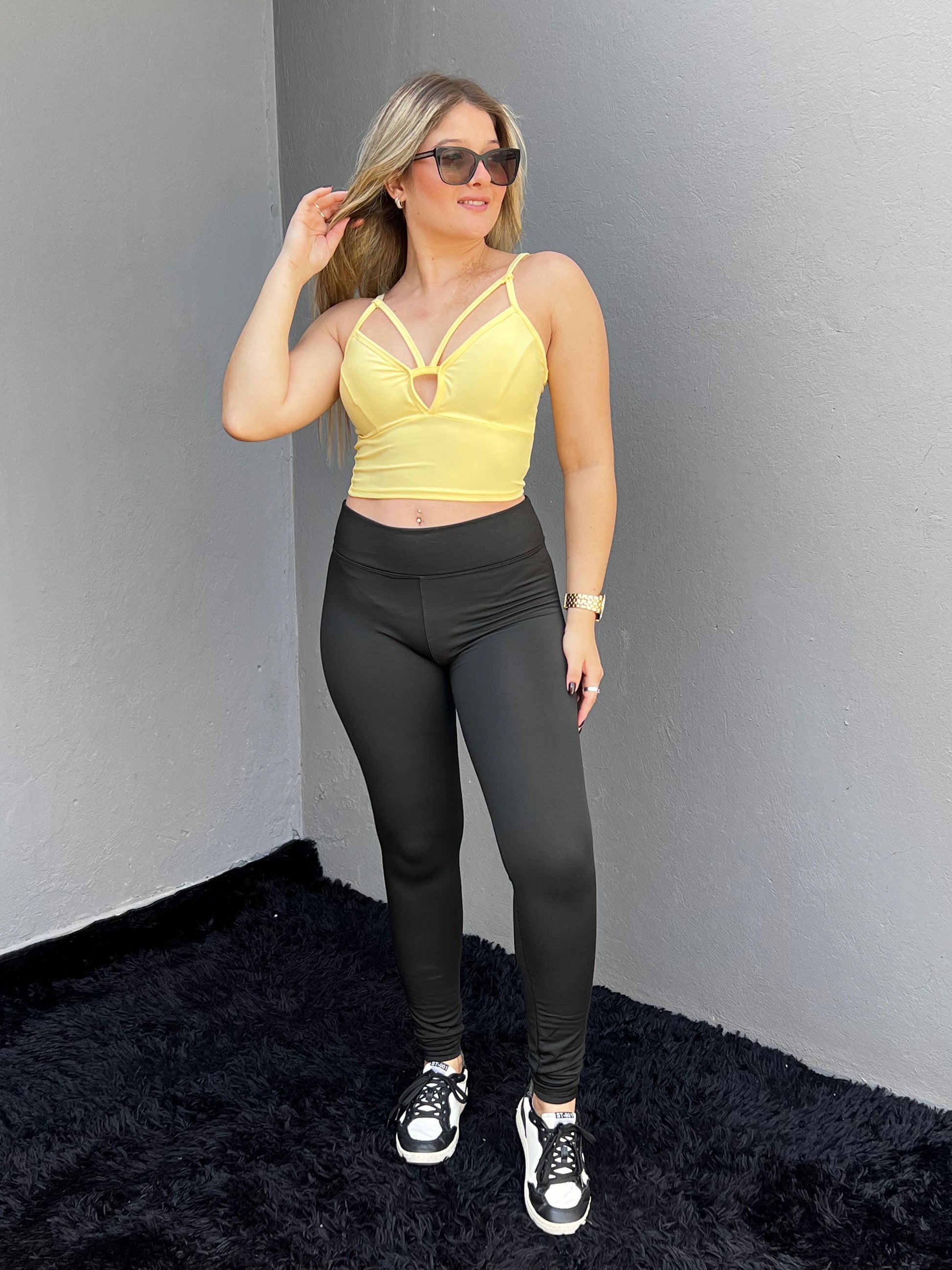 Cropped Lycra Line Bojo Moda Estilosa e Versátil