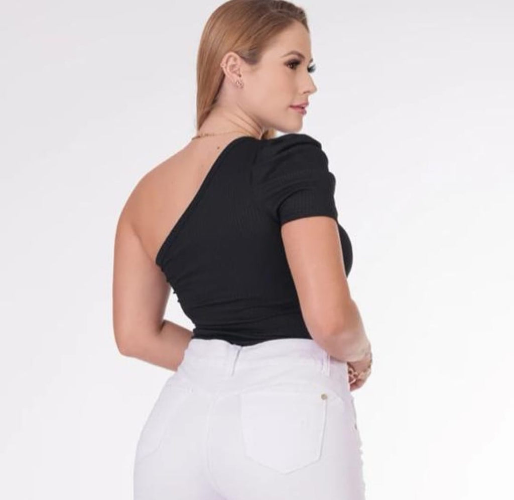 Bodyy Mula Manca Canelado Versátil para Dia ou Noite