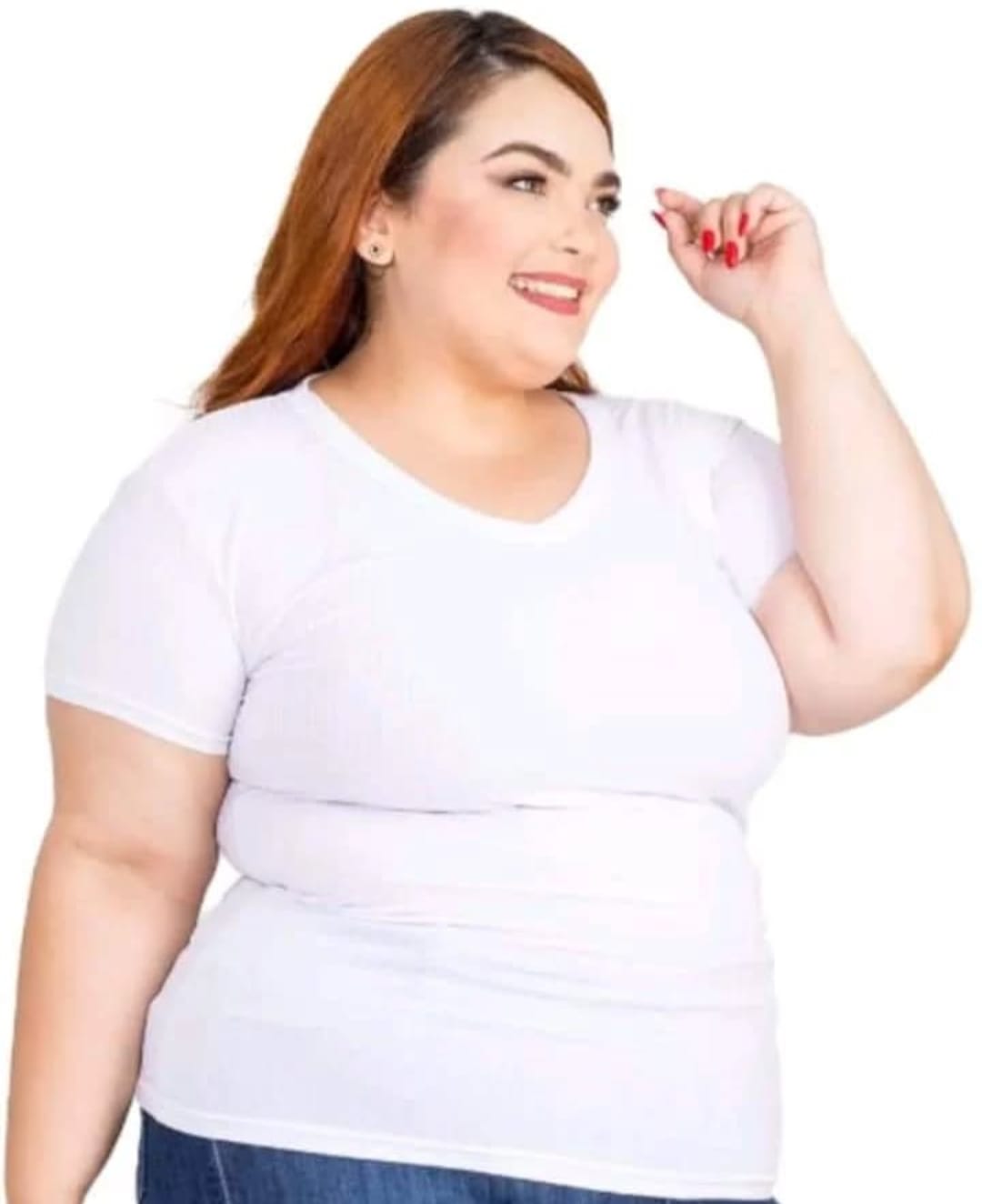 T-Shirt Canelado Plus Estilo e Conforto Feminino