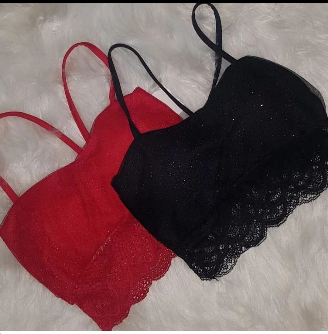 Cropped Tule e Renda Feminino, Sensual e Super Estiloso