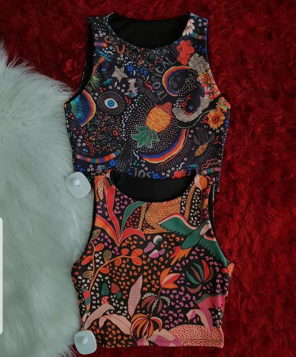 Cropped Suplex Regata Feminino Estiloso e Confortável