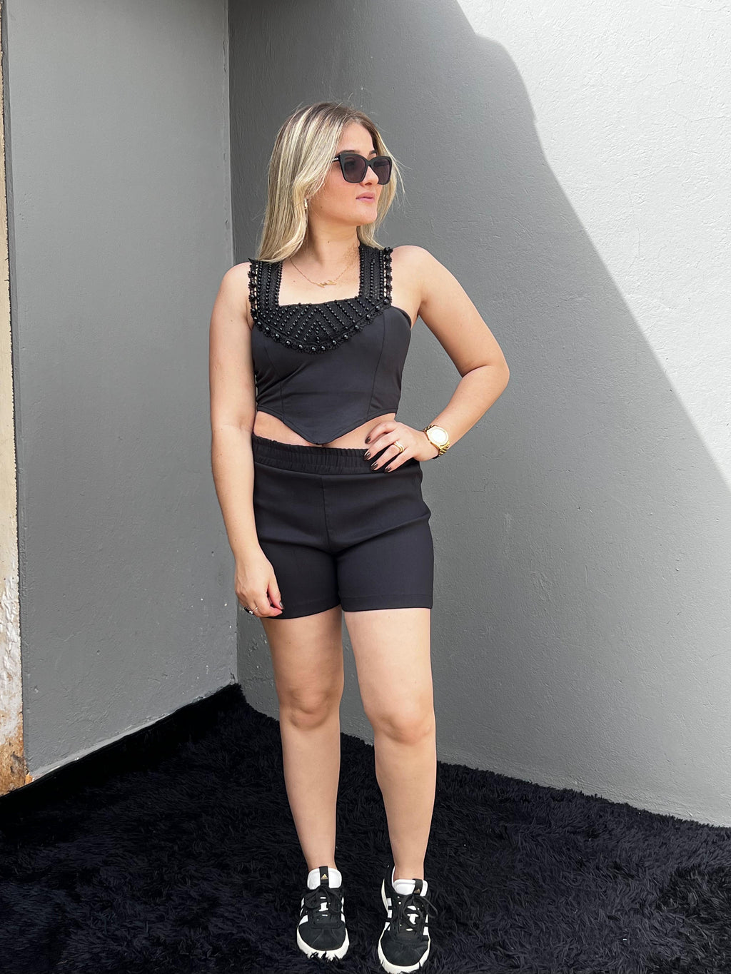 Croppedy Perola Versátil para Dia ou Noite