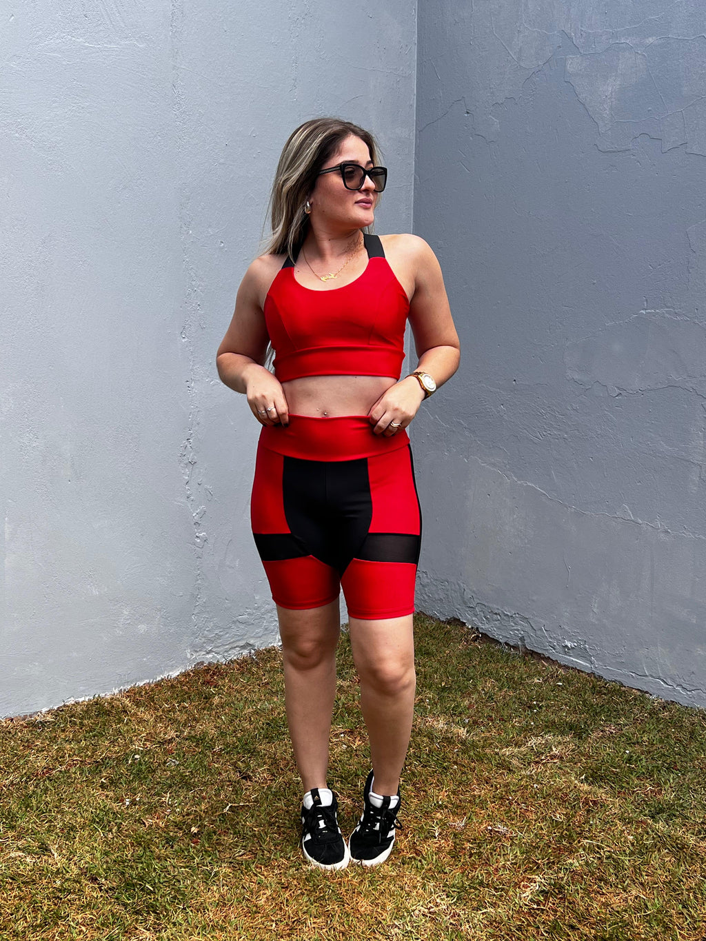 B&B Conjunto Suplex Conforto e Estilo Moda Fitness