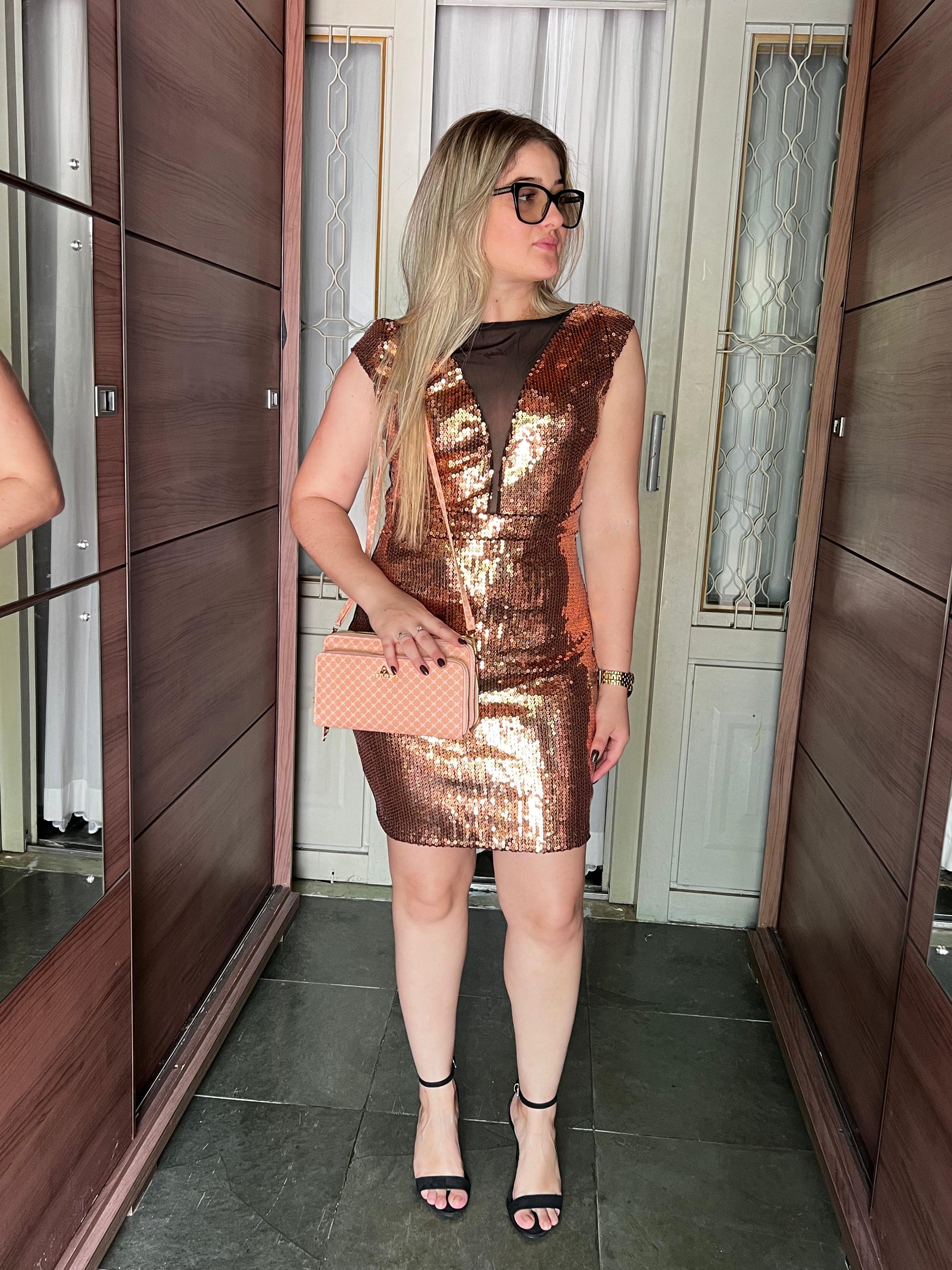 Bolsa H-25 Rose Prática para o Dia a Dia