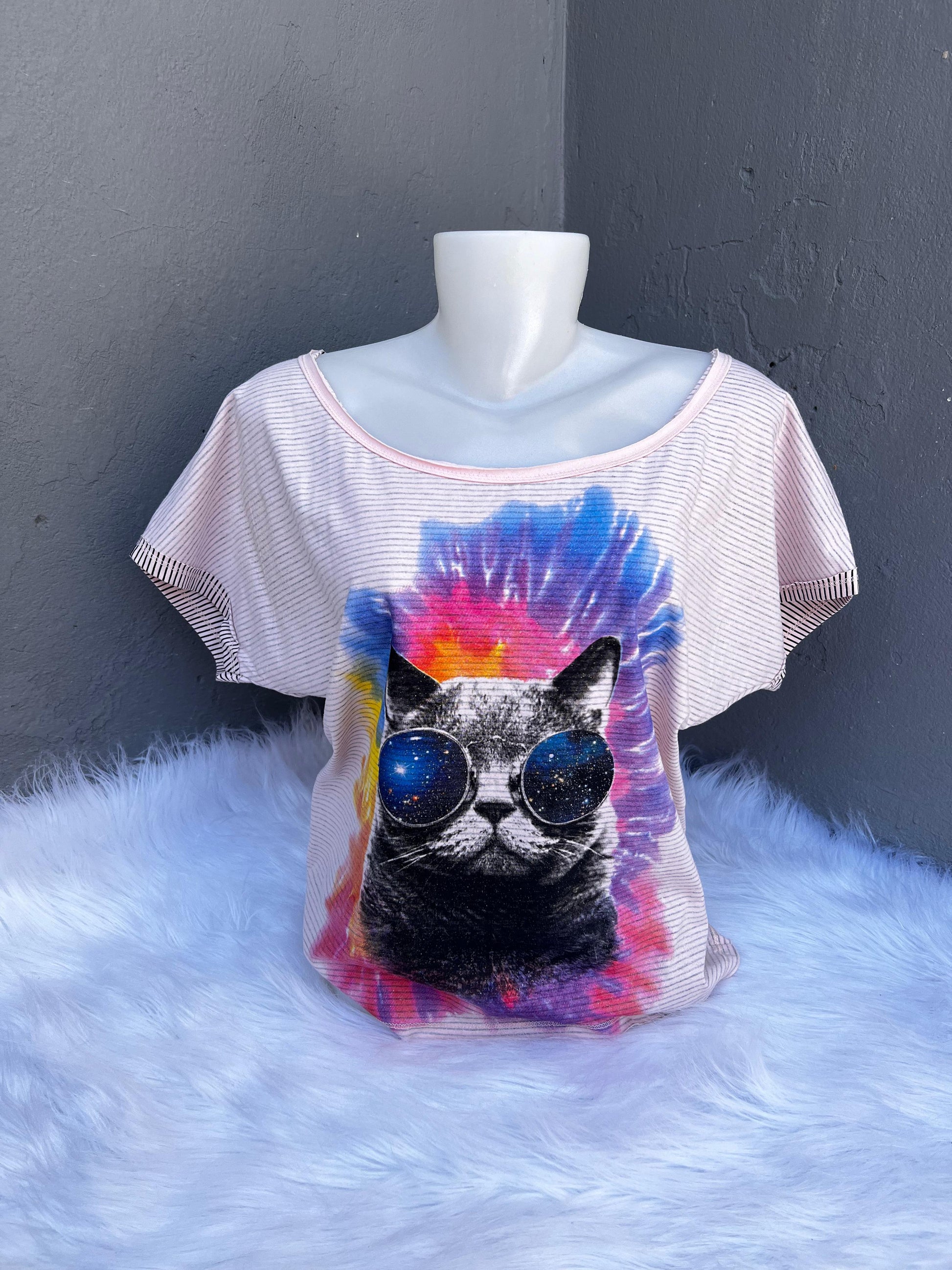 T-Shirts Feminina Sawary Malha Macia Estilo Casual