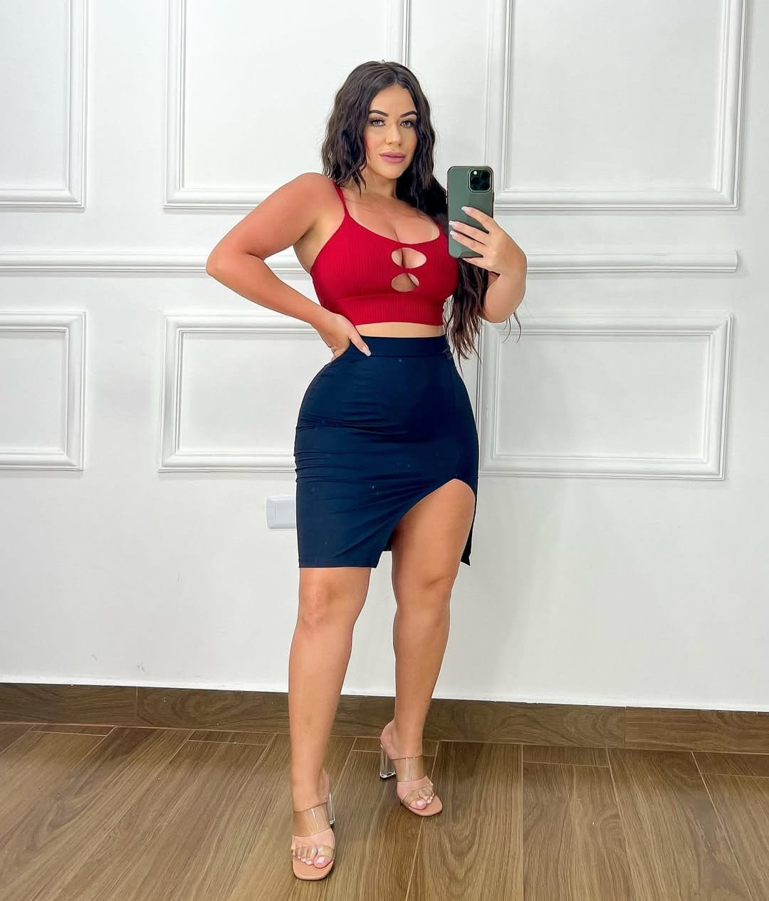 Top Cropped Alcinha Canelado Decote 8 com Bojo