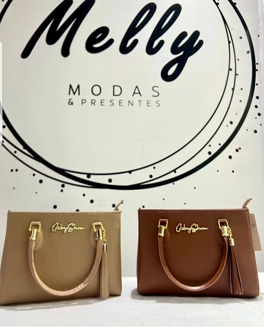 Bolsa Feminina Media com carteira Gaby Show