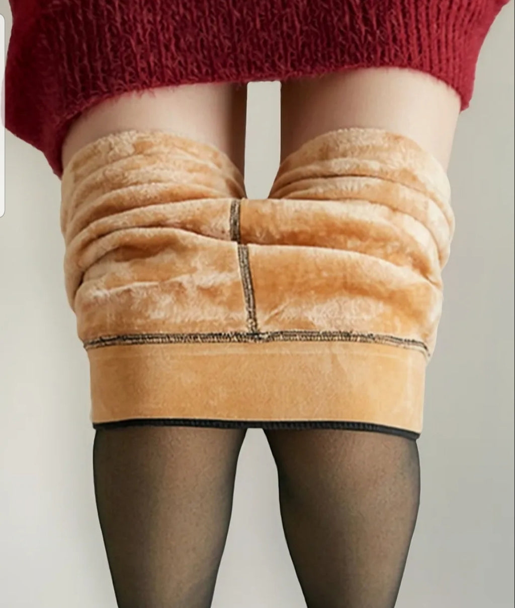 Meia calça Feminina Termica Peluciada Look Quentinho