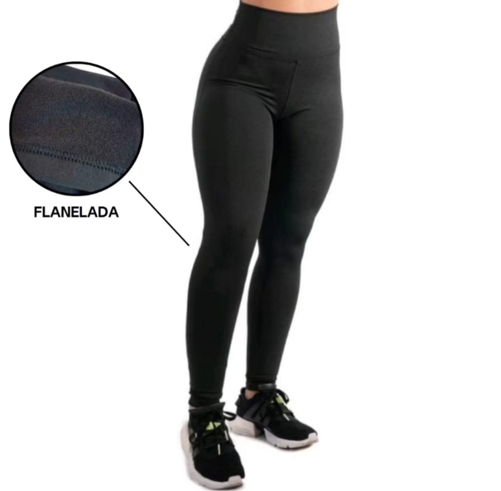 Calça Legging Feminina Térmica Preta Estilo e Conforto