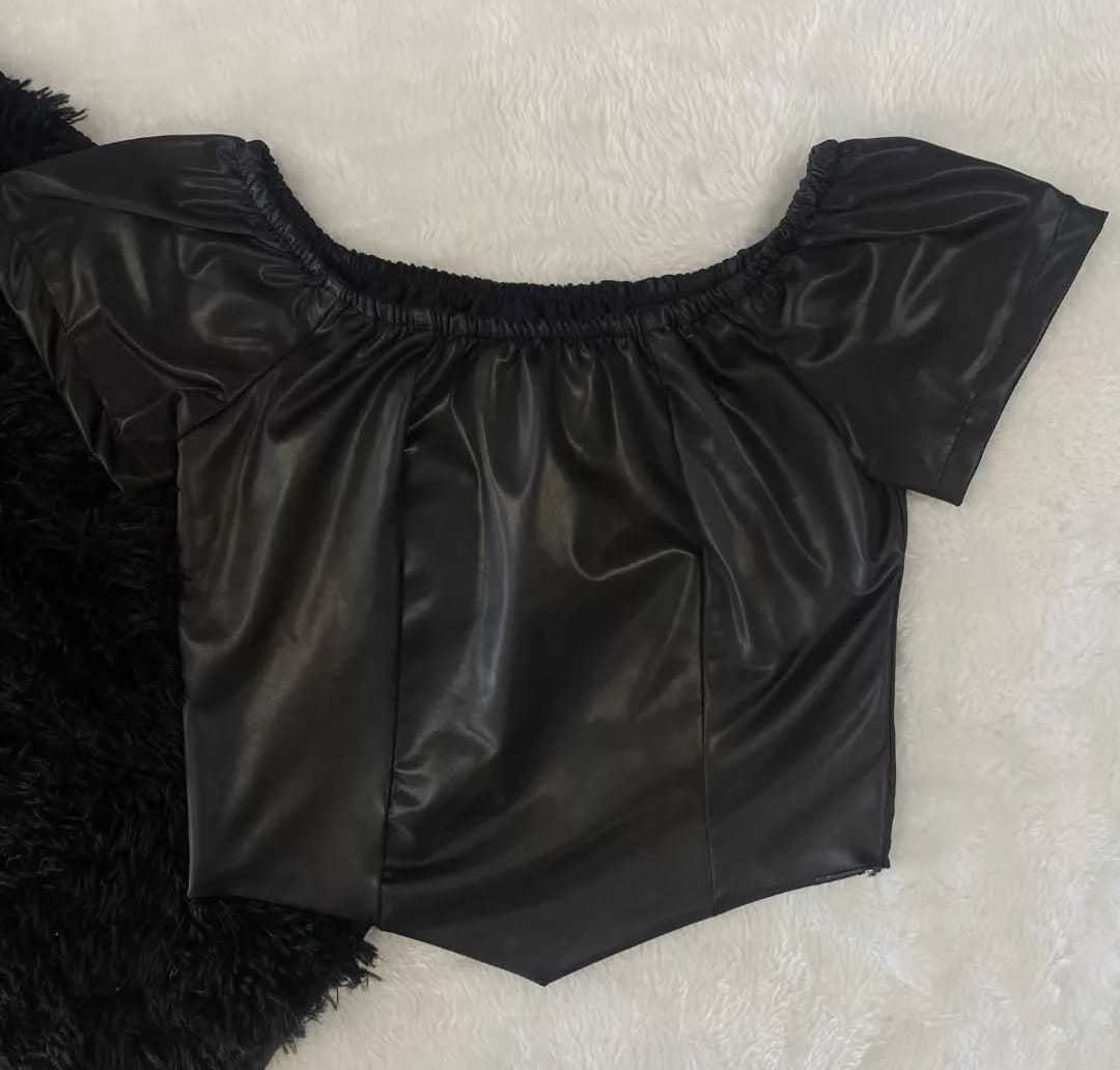 Cropped Ciganinha Cirre Look Moderno e Chic