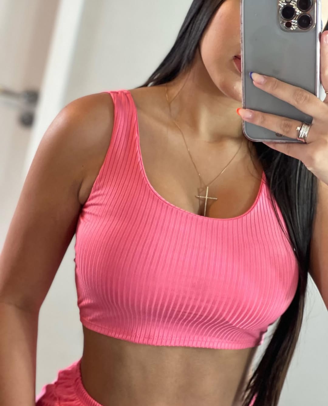 Cropped Canelado Regata Bojo Conforto e Estilo Feminino