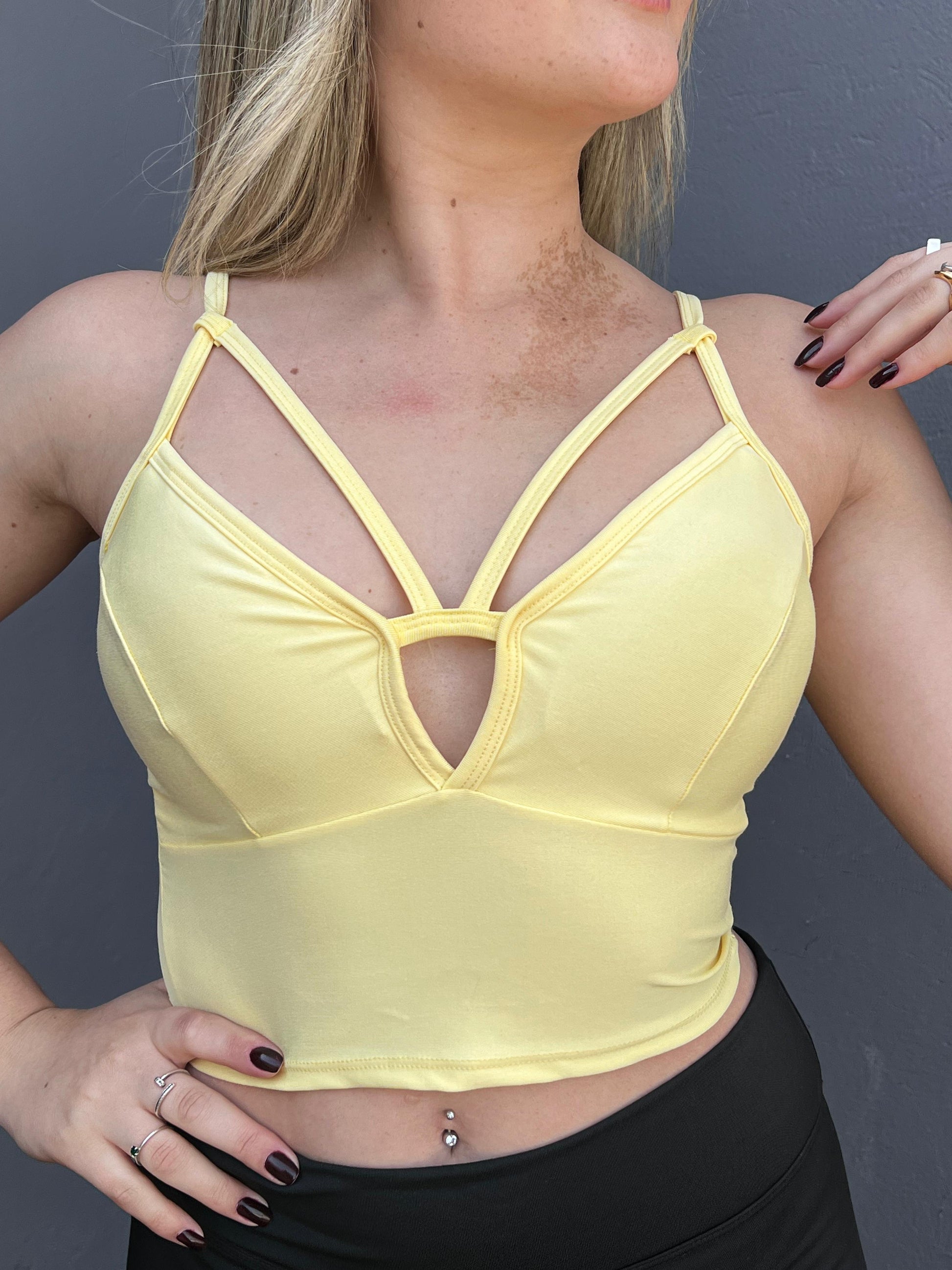 Cropped Lycra Line Bojo Moda Estilosa e Versátil