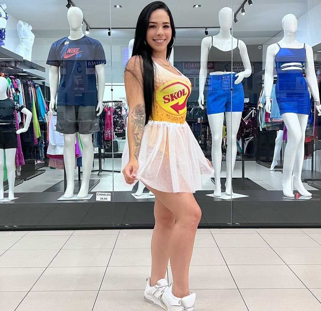 Body Skol Feminino Look Despojado e Estiloso