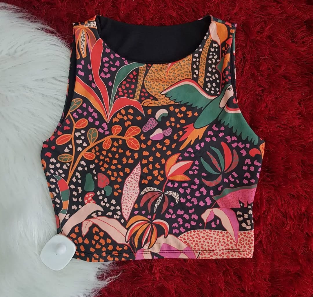 Cropped Suplex Regata Feminino Estiloso e Confortável