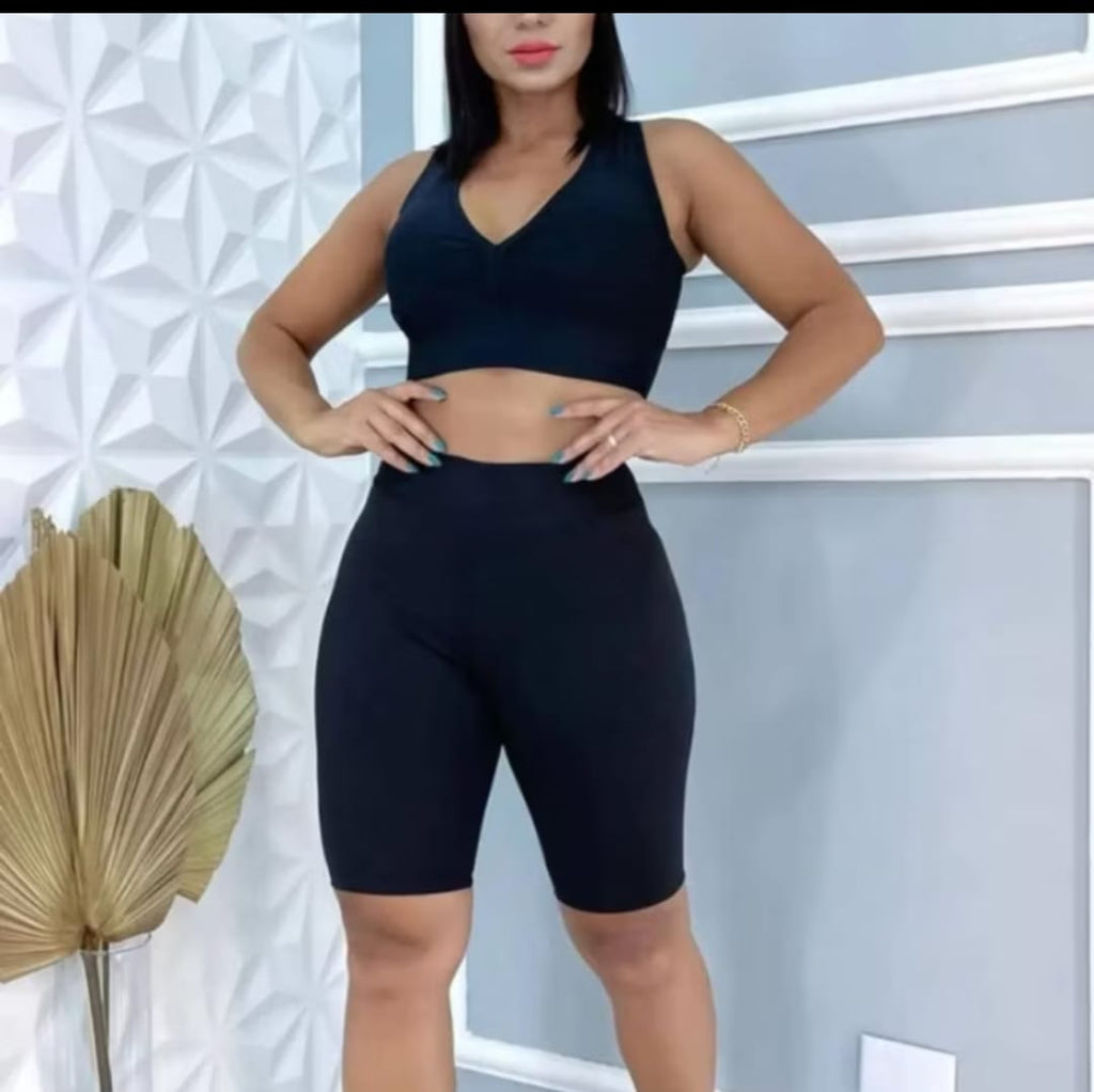 Bermuda Feminina Poliéster Leve e Confortável