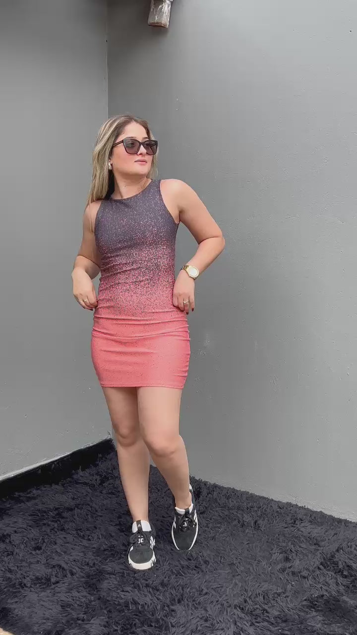 Vestido Suplex Look Fitness Feminina Academia